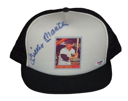 Mickey Mantle Signed Hat